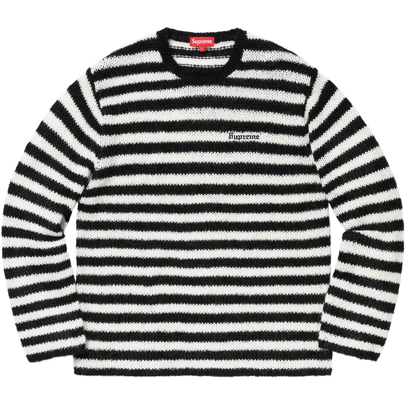 Stripe Mohair Sweater view 5